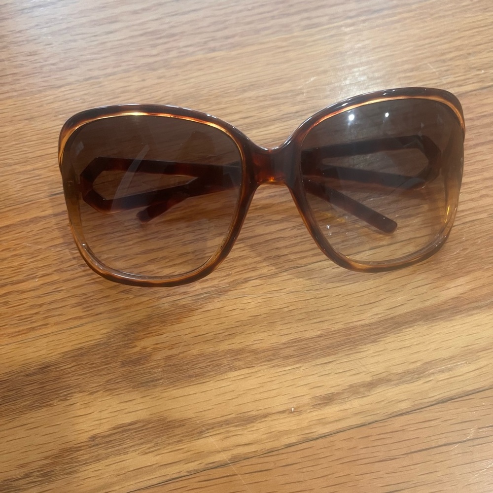 Dior Brown Oversized Sunglasses